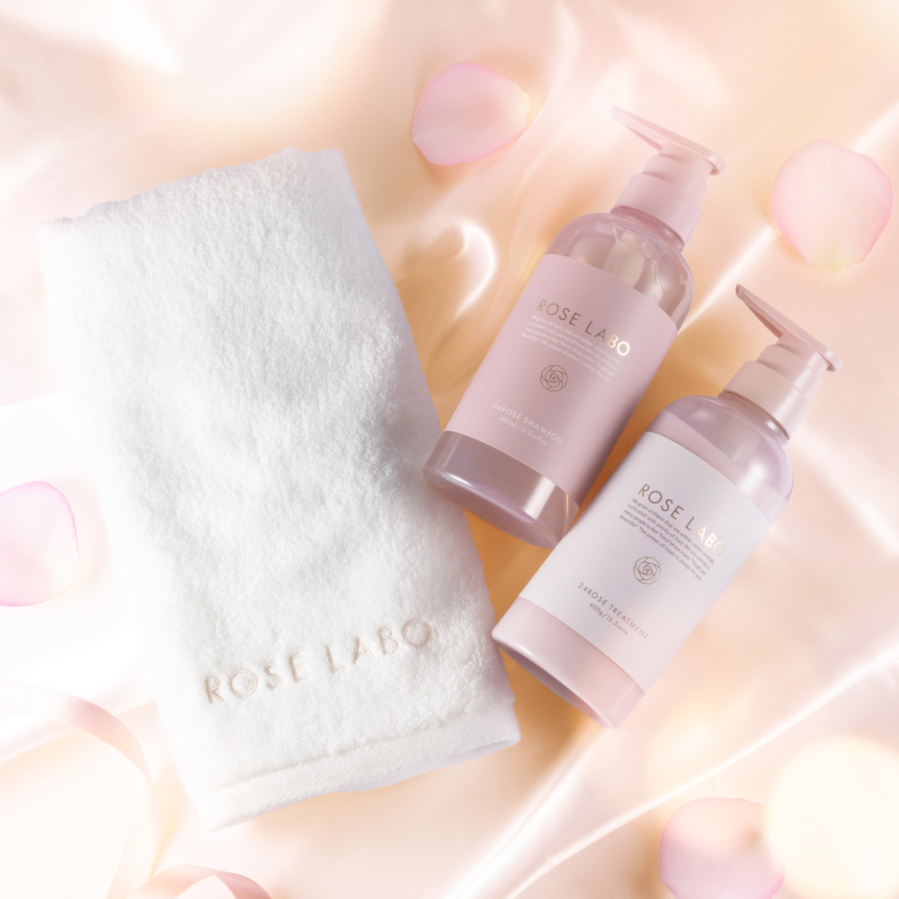 24ROSE®ローズヘアケア＆タオルギフト