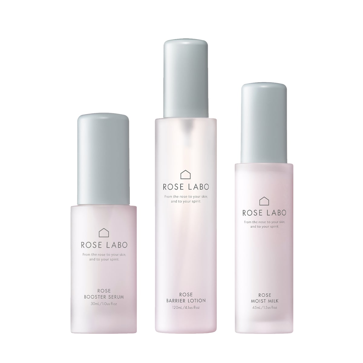 [20％OFF]24ROSE トータルスキンケアセット（導入美容液+化粧水+乳液）